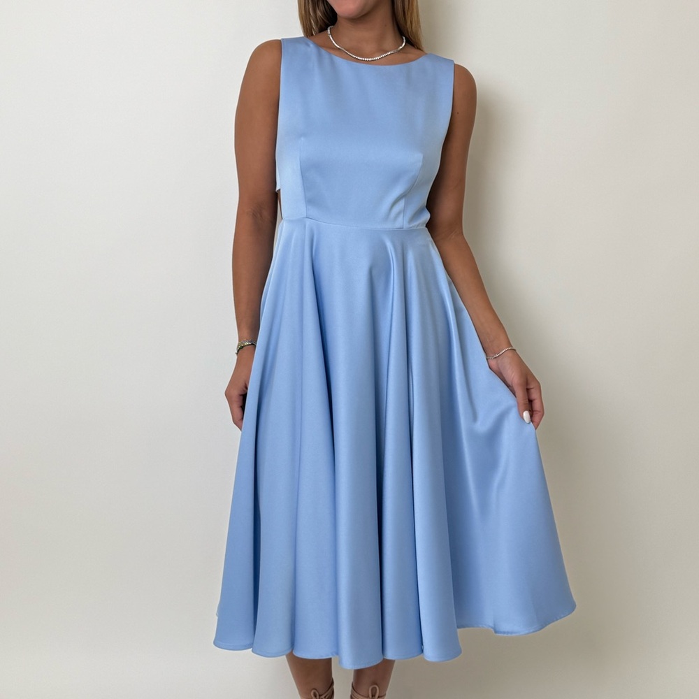 Ted Baker Light Blue One Shoulder Dress